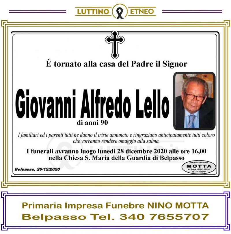 Giovanni Alfredo  Lello 